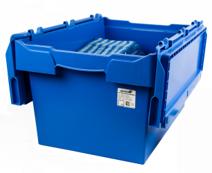 Klebeetikett HF Box frei